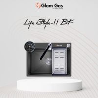 Glam Gas Lifestyle 11 BK Built In Sink. (Gas) Upto 12 Months Installment At 0% markup