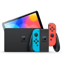 Nintendo Switch OLED Console Neon Red/Blue Upto 9 Months Installment At 0% markup