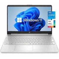 HP Notebook 15-DY5131WM Core i3 12th Gen 8GB 256GB SSD 15.6-Inch FHD Win 11 silver On 12 month installment plan with 0% markup