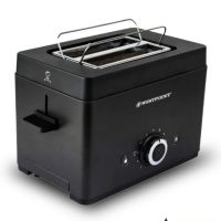 Westpoint WF-2533 2 Slice Toaster Steel Body With Official Warranty On 12 Months Installments At 0% Markup