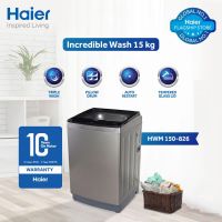 Haier HWM 150-826 15Kg Top Load Fully Automatic Washing Machine With Official Warranty Upto 12 Months Installment At 0% markup