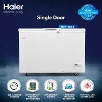 Haier HDF-405 Single Door Chest Deep Frezeer 14.3 Cubic Feet With Official Warranty Upto 12 Months Installment At 0% markup