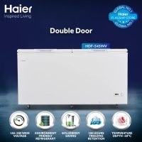 Haier HDF-545INV Double Door Inverter Chest Freezer 19.26 Cubic Feet With Official Warranty Upto 12 Months Installment At 0% markup