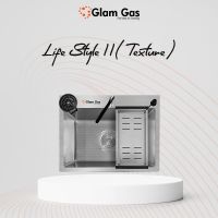 Glam Gas LifeStyle 11 Texture Built In Sink Upto 12 Months Installment At 0% markup