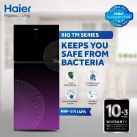Haier HRF-306 IAPA/IARA Anti-Bacterial Digital Inverter Refrigerator 11 Cubic Feet With Official Warranty Upto 12 Months Installment At 0% markup