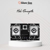 Glam Gas GG‐Greynite Square Built In Hobs With Glass Body Upto 12 Months Installment At 0% markup