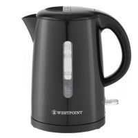 Westpoint WF-8266 Concealed Element 1.7 Liter Plastic Body Kettle With Official Warranty On 12 Months Installments At 0% Markup