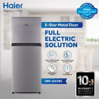 Haier HRF-306 EBS/EBD E-Star Refrigerator 11 Cubic Feet With Official Warranty On 12 Months Installments At 0% Markup
