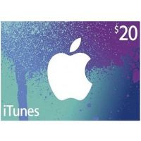 Apple iTunes 20$ Gift Card (Email Delivery) On 12 Months Installments At 0% Markup