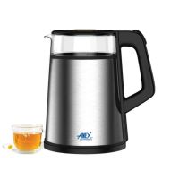 Anex Kettle 1.5ltr Conceal Steel & Glass Body AG-4066 With Free Delivery - Easy Monthly Installment - Spark Technologies