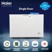 Haier HDF-405INV Single Door Inverter Chest Deep Freezer 14.3 Cubic Feet With Official Warranty Upto 12 Months Installment At 0% markup