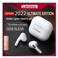 Lenovo LP40 TWS Wireless In-ear Bluetooth Earphone Headset Stereo Touch Control Headphone HD Call Earbuds (White & Black) - ON INSTALLMENT