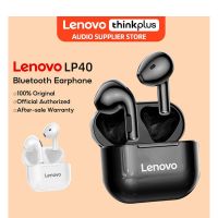 100% Original Lenovo LP40 TWS Earphones Bluetooth Wireless 5.0 Dual Stereo Noise Reduction Bass Touch Control Long Standby 230mA