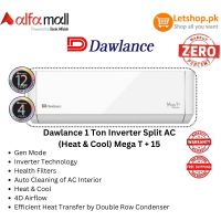Dawlance 1 Ton Inverter Split AC (Heat & Cool) Mega T + 15 | On Installments 
