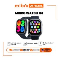 Xiaomi Mibro C3 Smart Watch 1.85 Inches HD Screen 70 Sport Mode Bluetooth Calling 2ATM Waterproof Smart Watch - ON INSTALLMENT