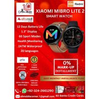 XIAOMI MIBRO LITE 2 Smart Watch Android & IOS Supported For Men & Women On Easy Monthly Installments By ALI's Mobile