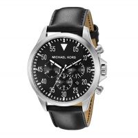 Michael Kors Men's Gage Black Watch MK8442 On 12 Months Installments At 0% Markup
