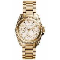 MICHAEL KORS Blair Champagne Dial Gold-tone Stainless Steel Ladies Watch MK5639 On 12 Months Installments At 0% Markup