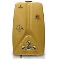 Nasgas DG-99 GOLD MODEL 9 Liter Instant Water Heater Natural Gas Geyser Auto cut-off protection device With Adapter - Installments