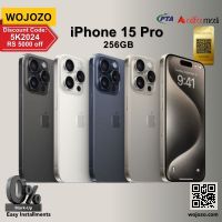 iPhone 15 Pro 256GB PTA Approved with One Year Mercantile and Future Tech Official Warranty on Installments