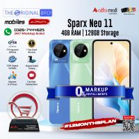 Sparx Neo 11 | 4GB RAM | 128GB Storage | PTA Approved (Official) | 1 Year Warranty | Installments Upto 12 Months - The Original Bro Mobiles