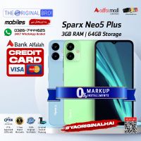 Sparx Neo 5 Plus | 3GB RAM | 64GB Storage | Installment | PTA Approved | 1 Year Warranty | The Original Bro Mobiles