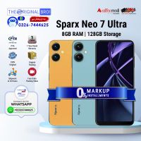 Sparx Neo 7 Ultra (8GB RAM 128GB Storage) PTA Approved | Easy Monthly Installment - The Original Bro