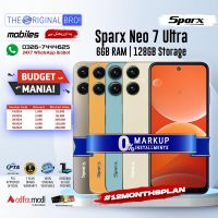 Sparx Neo 7 Ultra 8GB RAM 128GB Storage