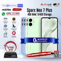 Sparx Neo 7 Plus | 4GB RAM | 64GB Storage | PTA Approved (Official) | 1 Year Warranty | Installments Upto 12 Months - The Original Bro Mobiles