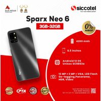Sparx Neo 6 3GB-32GB | 1 Year Warranty | PTA Approved | Monthly Installment By Siccotel Upto 12 Months