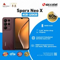 Sparx Neo X 4GB-128GB | 1 Year Warranty | PTA Approved | Non Installment By Siccotel