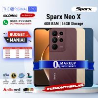 Sparx Neo X 4GB RAM 64GB Storage | PTA Approved | 1 Year Warranty | Installment - The Original Bro