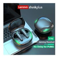 Original Lenovo XT92 Bluetooth Headphone TWS Wireless Earphones Headset Waterproof Earbuds Touch Control With Mic For All Phone - ON INSTALLMENT