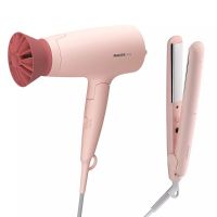 Philips COMBO PACK (Dryer + Straightener) (BHP398/00) With Free Delivery On Installment ST
