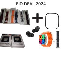 Ultra 2 Smartwatch + Protector + 2 More Strap + Watch Cover + Earbud (EID DEAL 2024)