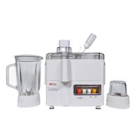 National Gold Juicer Blinder & Dry Mill 3 in 1 500W (NG-PL3OS) White With Free Delivery On Installment By Spark Technologies.