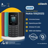 Nokia 105 (2023) | 1 Year Warranty | PTA Approved | Monthly Installments By ALLTECH upto 12 Months
