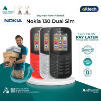 Nokia 130 DS | PTA Approved | 1 Year Warranty | Installment With Any Bank Credit Card Upto 10th Months | ALLTECH