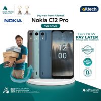Nokia C12 Pro 4GB-64GB | PTA Approved | 1 Year Warranty | Installment With Any Bank Credit Card Upto 10 Months | ALLTECH