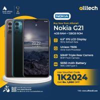 Nokia G21 4GB-128GB | 1 Year Warranty | PTA Approved | Monthly Installments By ALLTECH Upto 12 Months