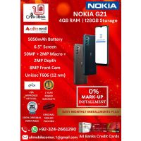 NOKIA G21 (4GB RAM & 128GB ROM) On Easy Monthly Installments By ALI's Mobile