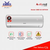 Gree 1 TON Inverter Split Air Conditioner AC GS-12FITH3W - On Installment