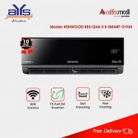 Kenwood 1 Ton DC Inverter Split Air Conditioner KES-1266-S E-Smart Oynx Heat and Cool T3 Compressor - On Installment