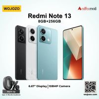 Xiaomi Redmi Note 13 (8-256) PTA Approved with Official One Year Warranty on Installments by WOJOZO