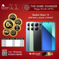 Redmi Note 13 8GB RAM 256GB Storage | Installments Upto 12 Months - The Game Changer