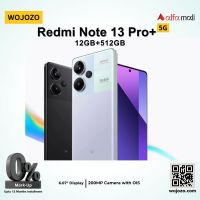 Xiaomi Redmi Note 13 Pro Plus 5G (12-512) PTA Approved with Official One Year Warranty on Installments by WOJOZO