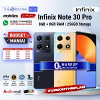 Infinix Note 30 Pro 8GB RAM 256GB Storage