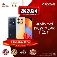 Infinix Note 30 Pro 8GB-256GB | 1 Year Warranty | PTA Approved | Monthly Installment By Siccotel Upto 12 Months