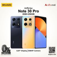 Infinix Note30 Pro (08-256) PTA Approved with One Year Official Warranty on Installments
