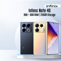 Infinix Note 40 8GB RAM 256GB Storage | PTA Approved | 1 Year Warranty | Installment Upto 12 Months - The Original Bro